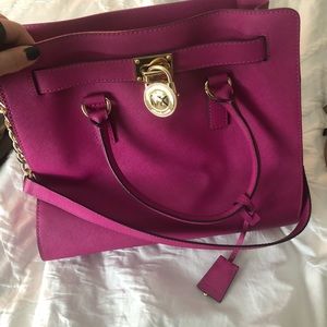 Big pink purse